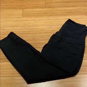Gap Maternity size 8 (ankle) black dress pants